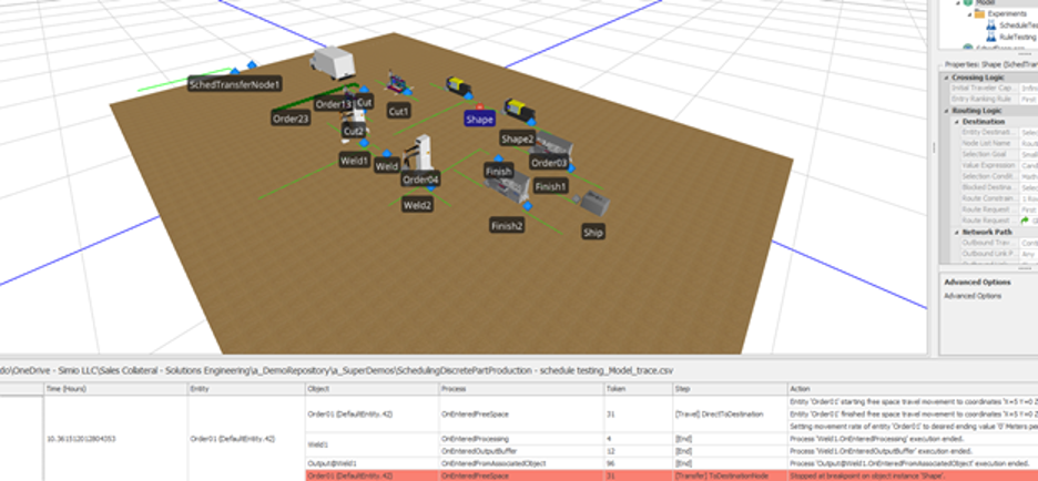 Figure 2: Using Breakpoints in Facility View
